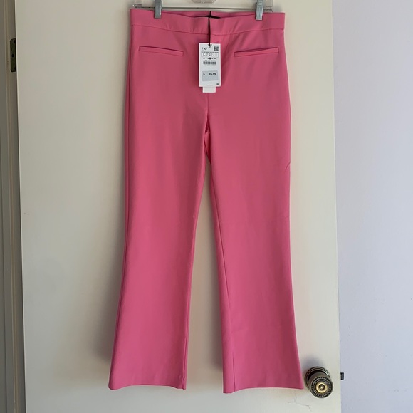 NWT Zara Pink Slacks - Picture 2 of 5